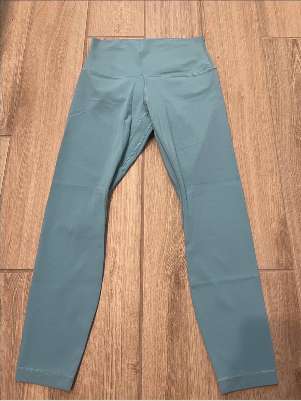 Lululemon Align High Rise Pants 25" Tidal Teal Sz 6 - Picture 5 of 11